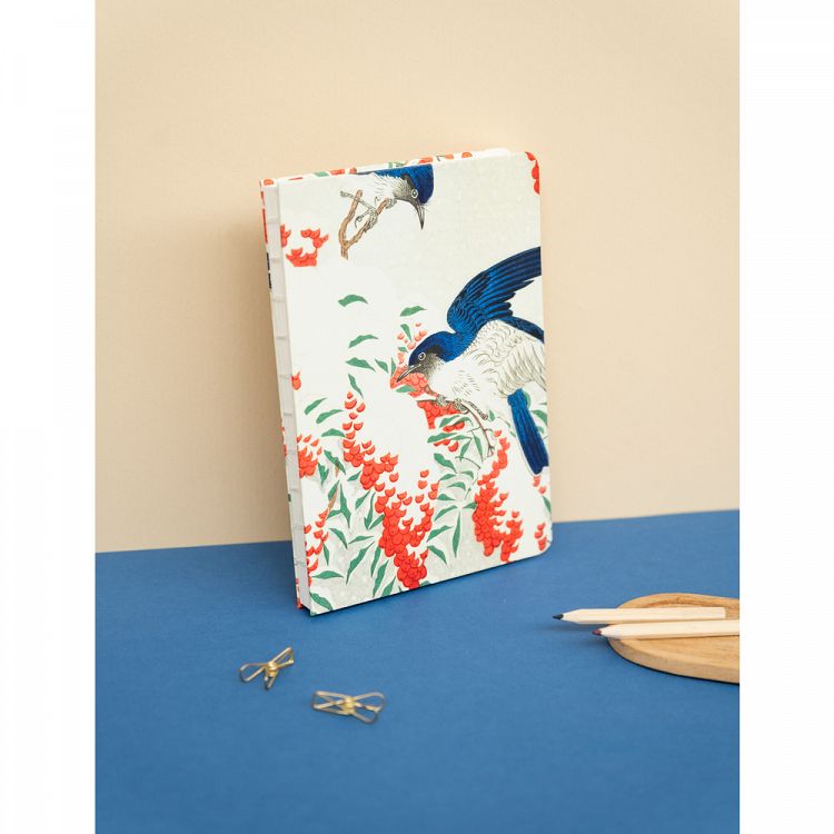 Premium Notebook A5 JAPANESE BIRDS by Kokonote