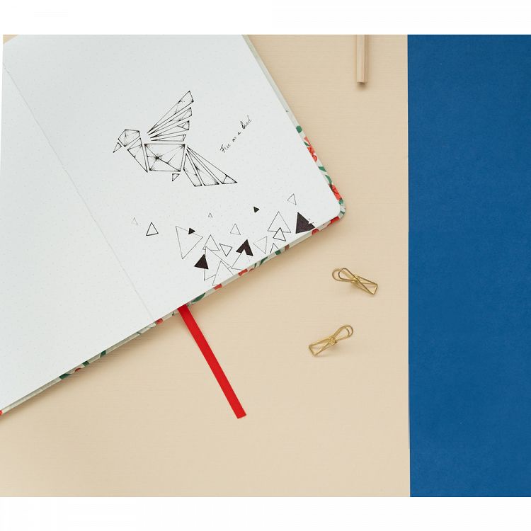 Premium Notebook A5 JAPANESE BIRDS by Kokonote