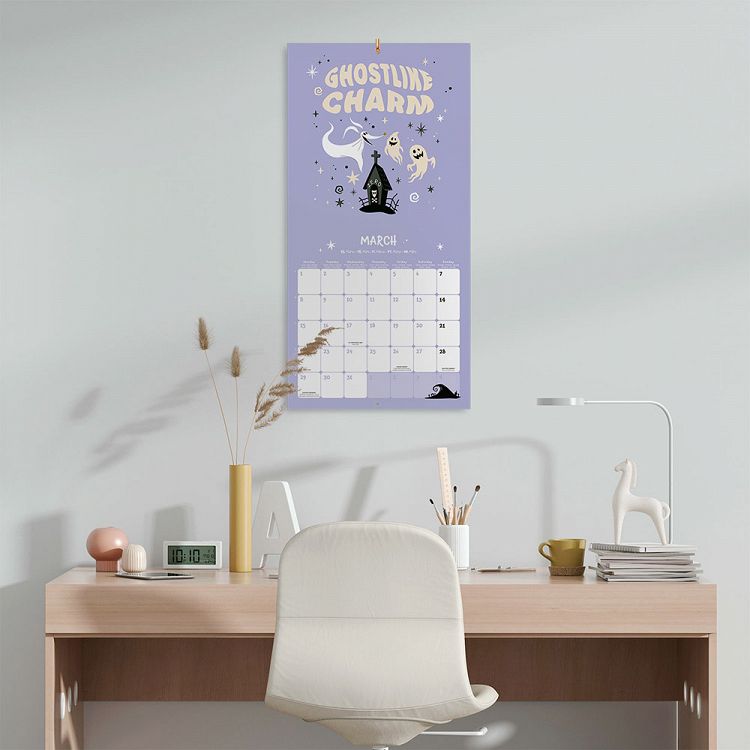 Ημερολόγιο Τοίχου 16 Μηνών 2027 30X30εκ DISNEY THE NIGHTMARE BEFORE CHRISTMAS
