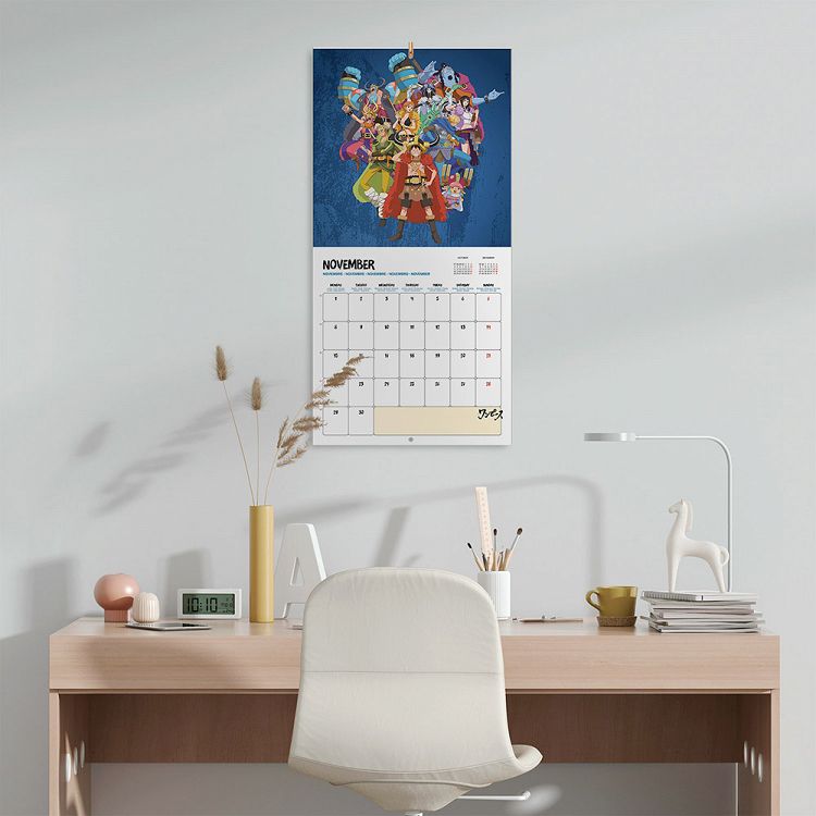 Wall Calendar 2027 30X30cm ONE PIECE Elbaph