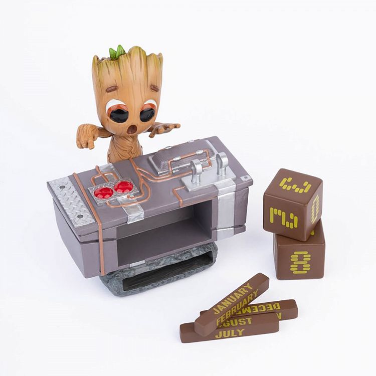 Διαρκές 3D Ημερολόγιο MARVEL Groot Death Button