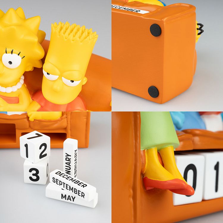 Διαρκές 3D Ημερολόγιο 12εκ THE SIMPSONS