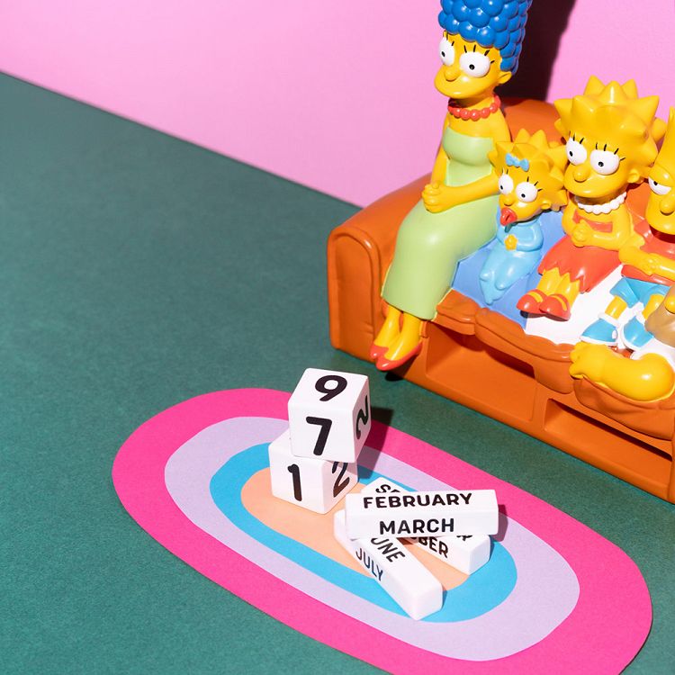 Διαρκές 3D Ημερολόγιο 12εκ THE SIMPSONS