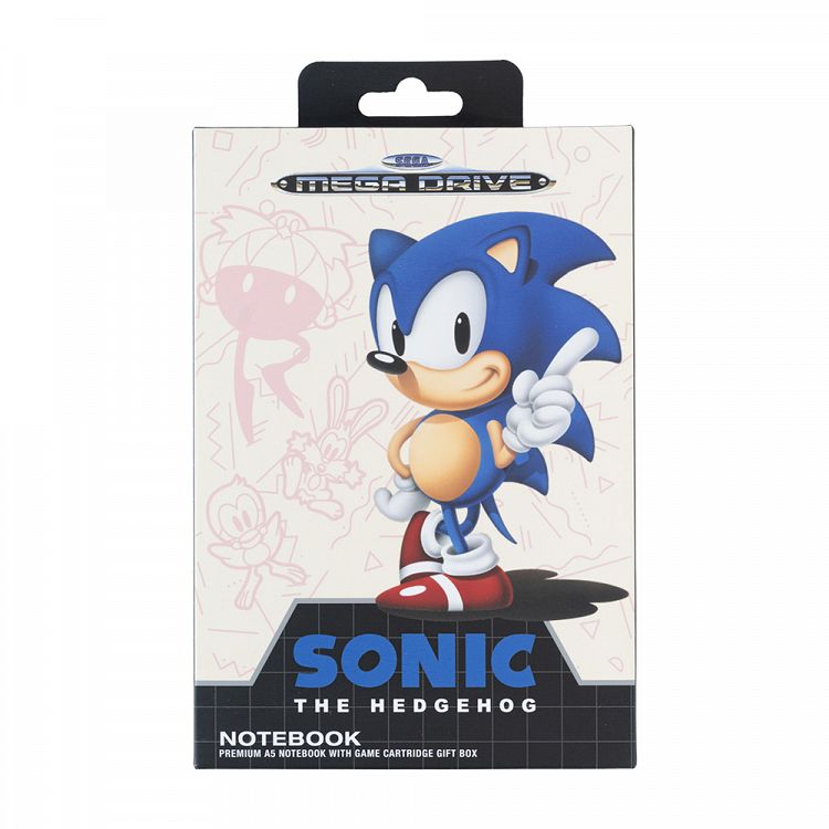 Premium Notebook A5 SONIC THE HEDGHOG