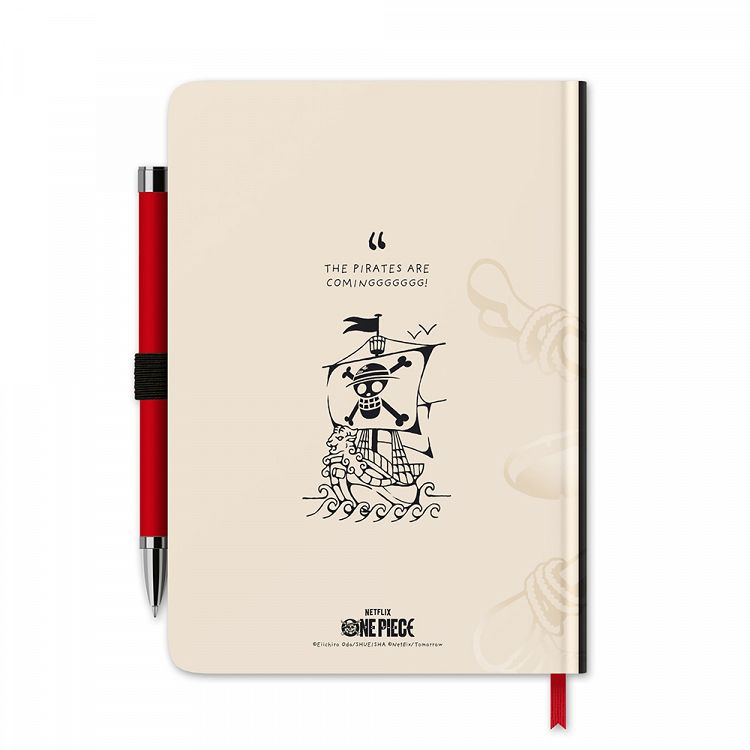 Premium Τετράδιο Α5 και Στυλό με Φωτάκι NETFLIX ONE PIECE