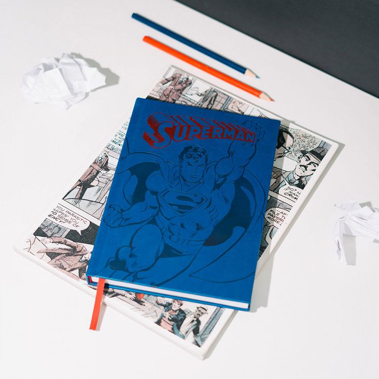 Premium Τετράδιο Α5 με Σκληρό Εξώφυλλο DC COMICS Superman