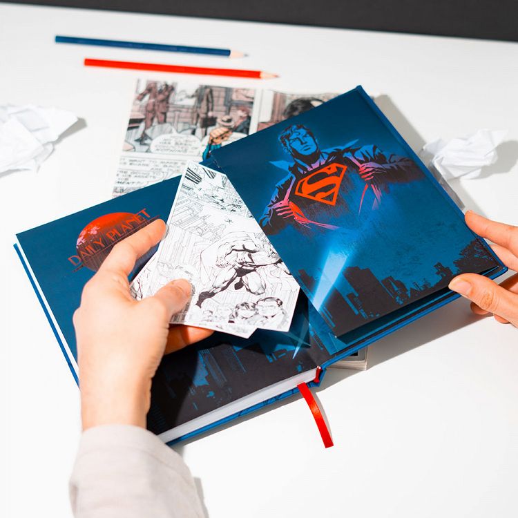 Premium Τετράδιο Α5 με Σκληρό Εξώφυλλο DC COMICS Superman