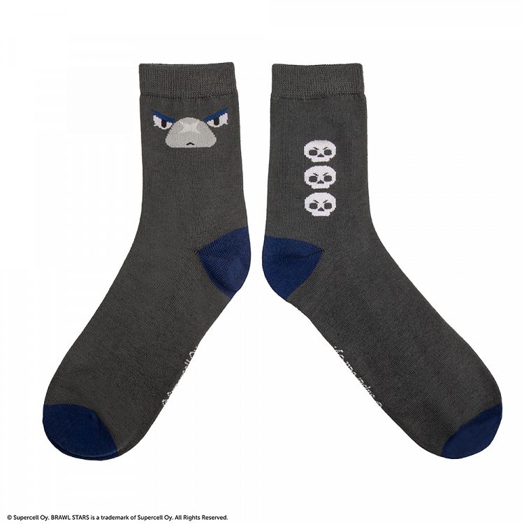 Socks BRAWL STARS Spike, Crow & Mr. P One Size 35-45 (3-pairs box)