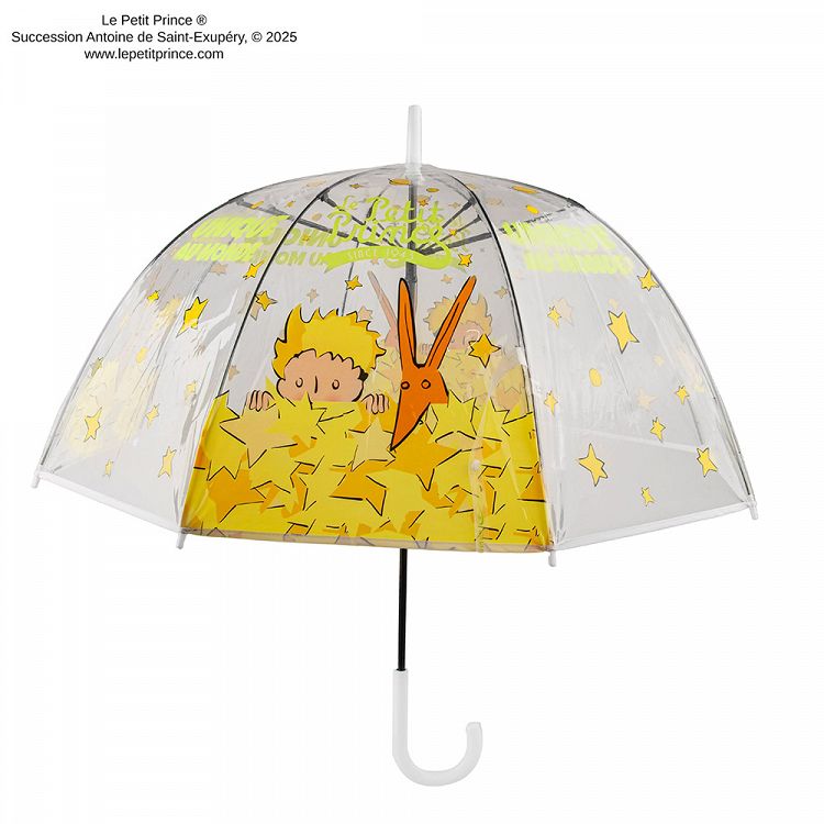 Transparent Umbrella THE LITTLE PRINCE Unique in All the World