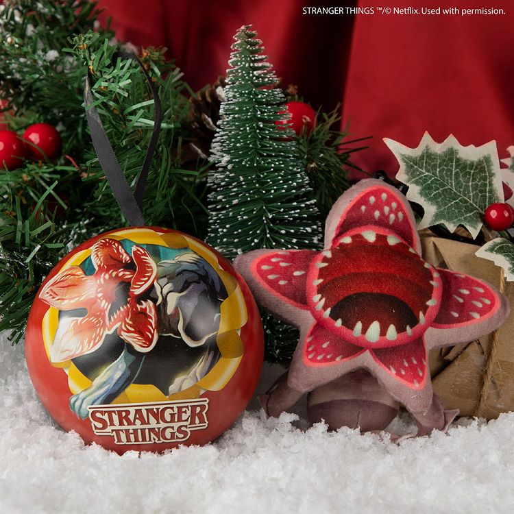 Holiday Capsule Keyring Plush STRANGER THINGS Demogorgon