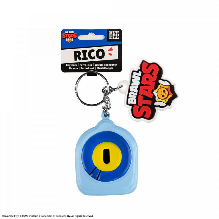 Squishy Μπρελόκ BRAWL STARS Rico