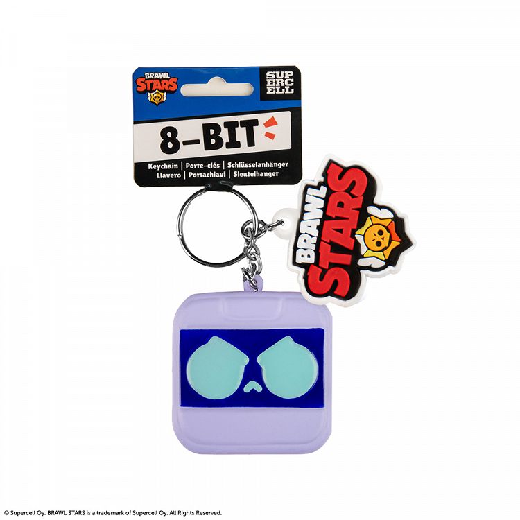 Squishy keyring BRAWL STARS 8-Bit