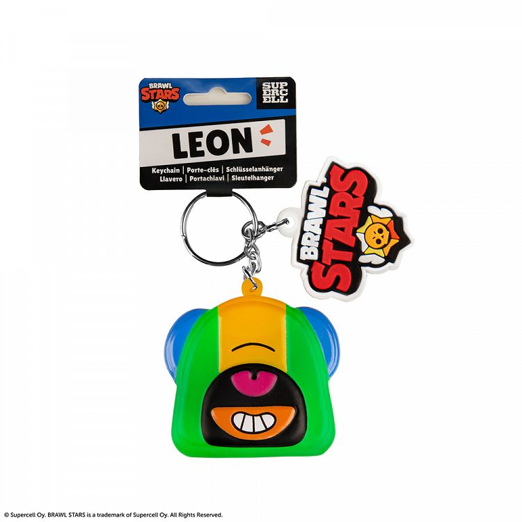 Squishy Μπρελόκ BRAWL STARS Leon