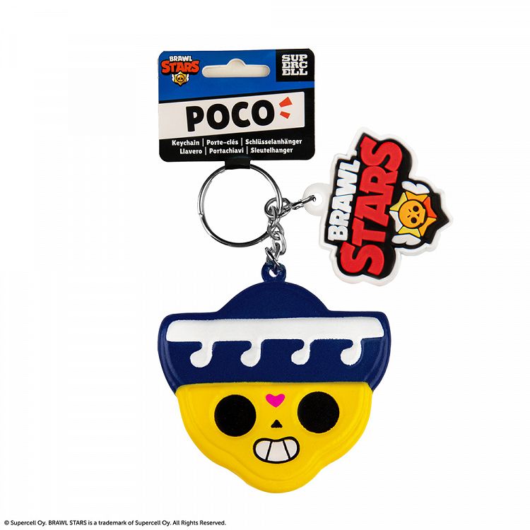 Squishy keyring BRAWL STARS Poco