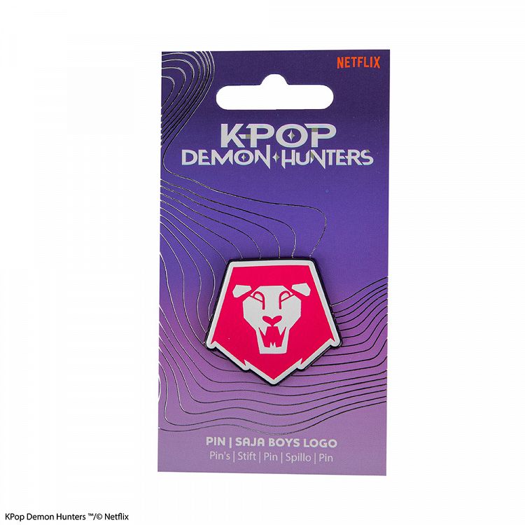 Badge K-POP DEMON HUNTERS Saja Boys Logo