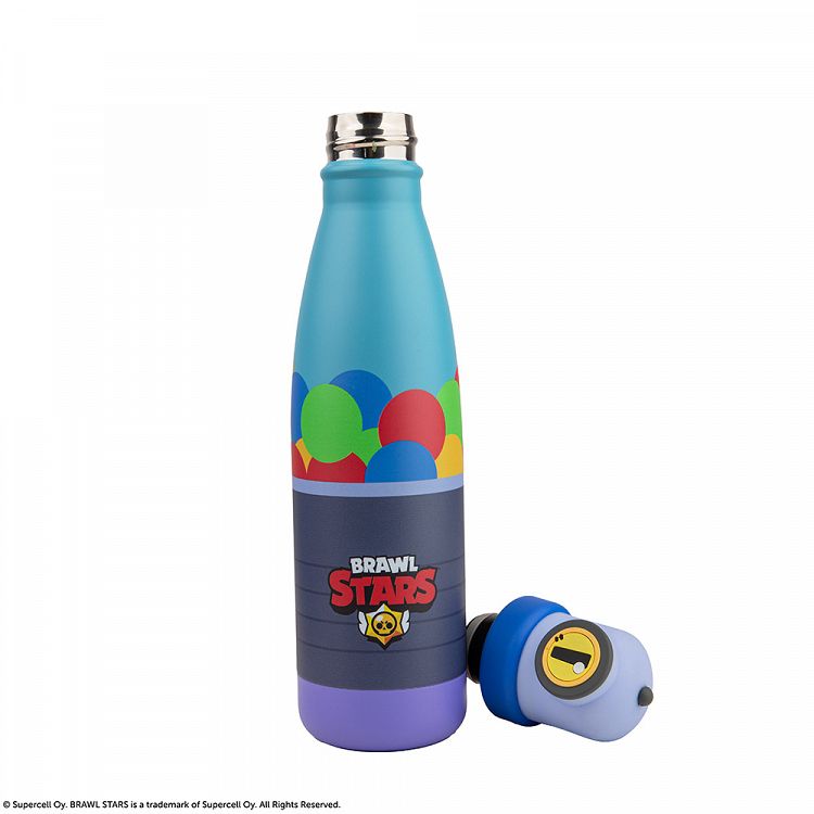 Metallic Bottle Hot&Cold 500ml BRAWL STARS Rico