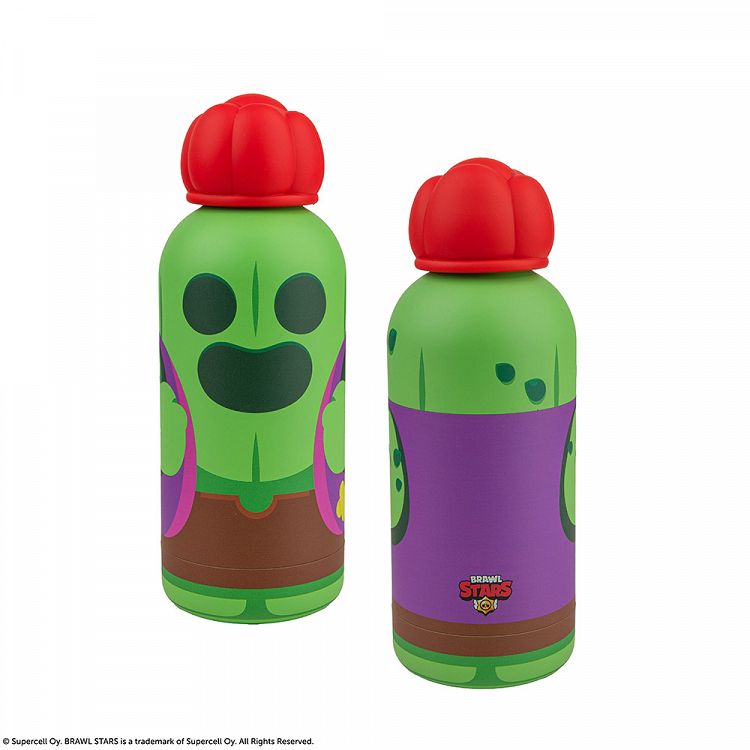Metallic Bottle Hot&Cold 350ml BRAWL STARS Spike