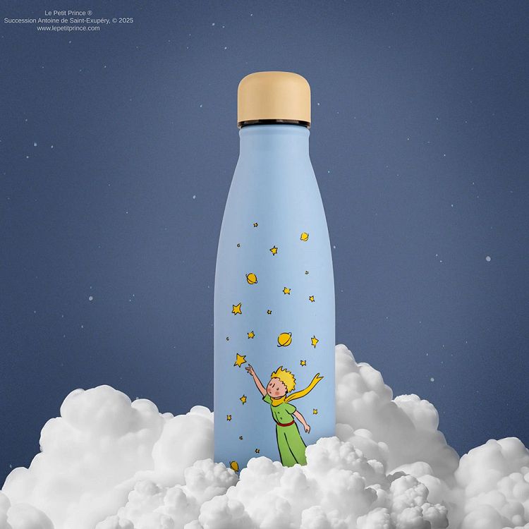 Metallic Bottle Hot&Cold 500ml THE LITTLE PRINCE Reaching For The Stars