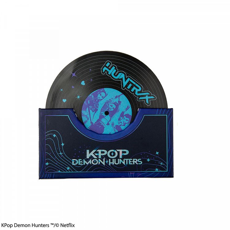Set of 4 Coasters K-POP DEMON HUNTERS Soundtrack