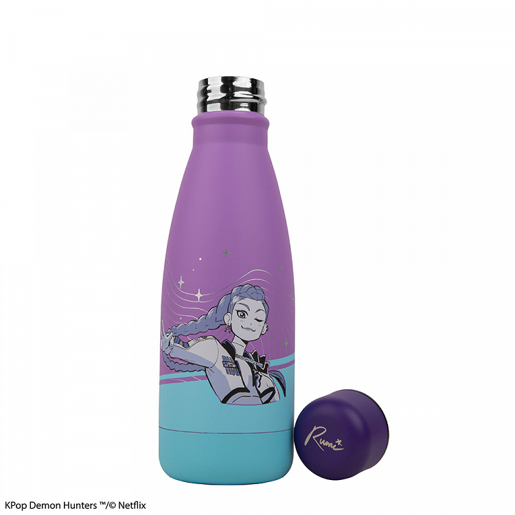 Metallic Mini Water Bottle 500ml K-POP DEMON HUNTERS Rumi