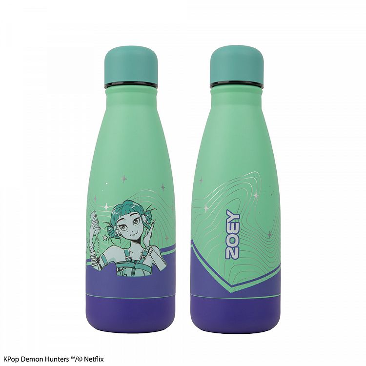 Metallic Mini Water Bottle 500ml K-POP DEMON HUNTERS Zoey