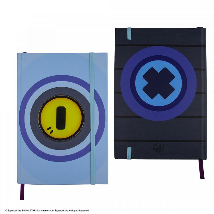 Premium Hardcover PU Notebook A5 BRAWL STARS Rico