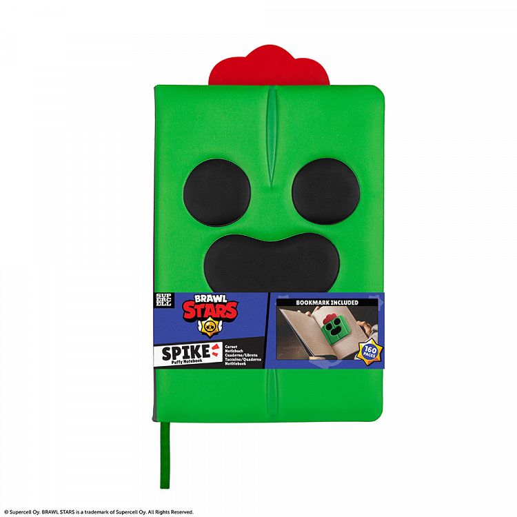 Premium Hardcover PU Notebook A5 BRAWL STARS Spike