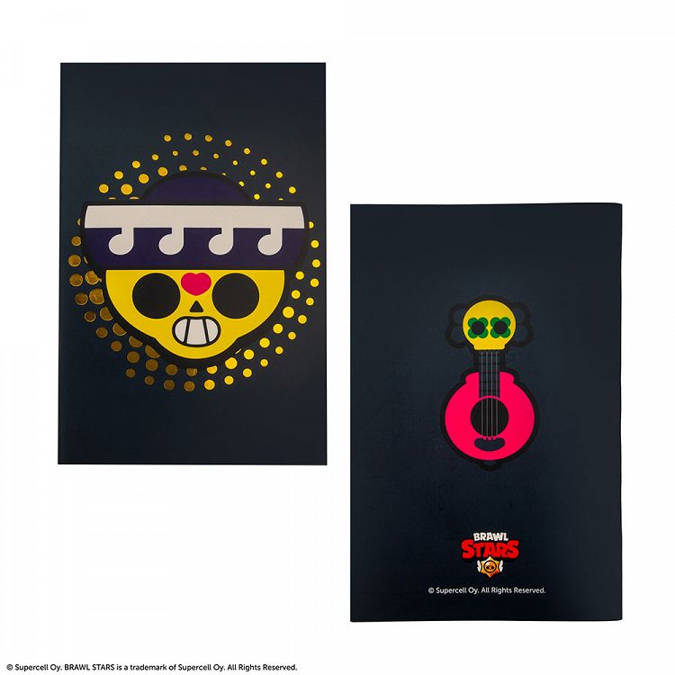 Premium Soft cover PU Notebook A5 BRAWL STARS Poco