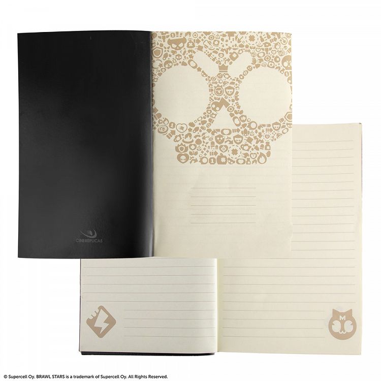 Premium Soft cover PU Notebook A5 BRAWL STARS Kit