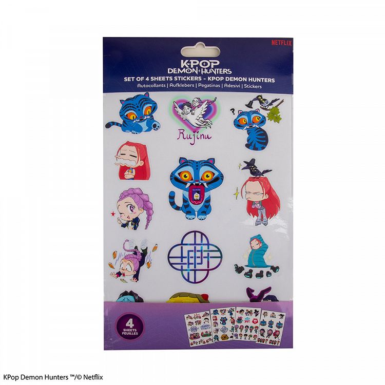 Σετ 2 τεμαχίων Stickers K-POP DEMON HUNTERS