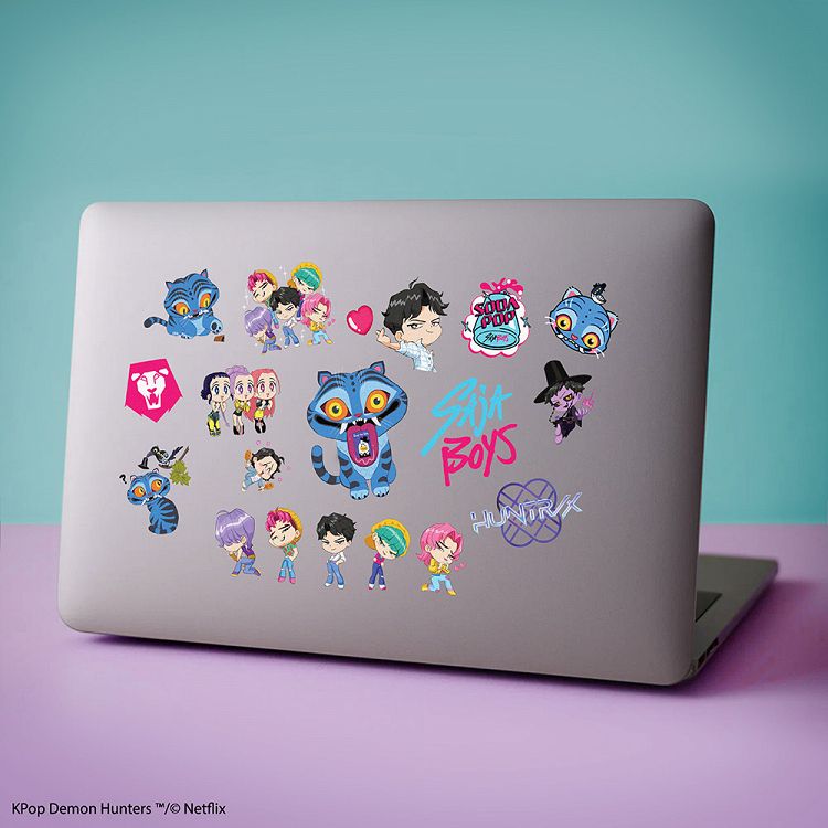 Σετ 2 τεμαχίων Stickers K-POP DEMON HUNTERS