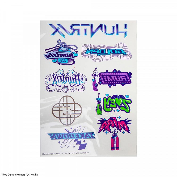 Tattoo Set K-POP DEMON HUNTERS