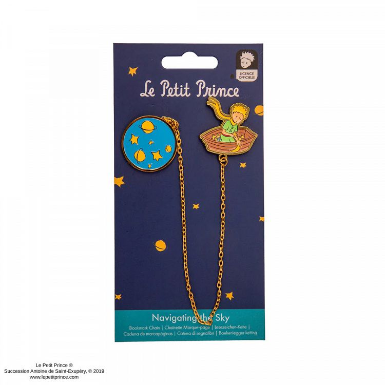 Metal Bookmark THE LITTLE PRINCE Navigating the Sky