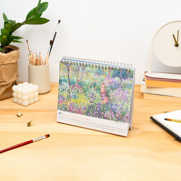 Ημερολόγιο Επιτραπέζιο Deluxe 2027 MONET