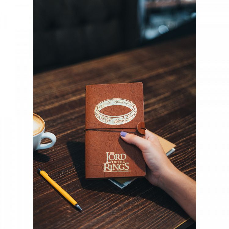 Synthetic Leather Soft Cover Travel Notebook 12X20 THE LORD OF THE RINGS