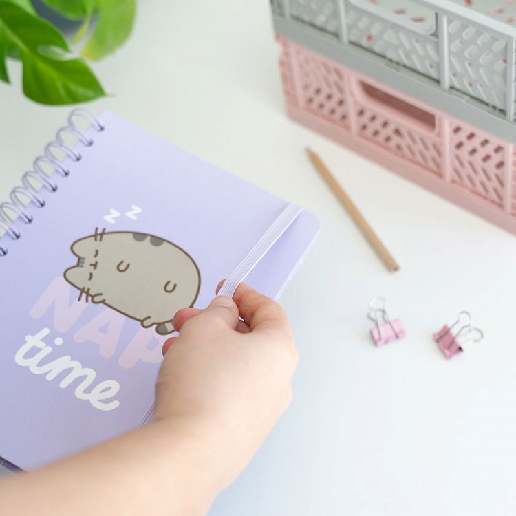 Τετράδιο Σπιράλ με Λάστιχο A5/15X21 PUSHEEN Moments Collection