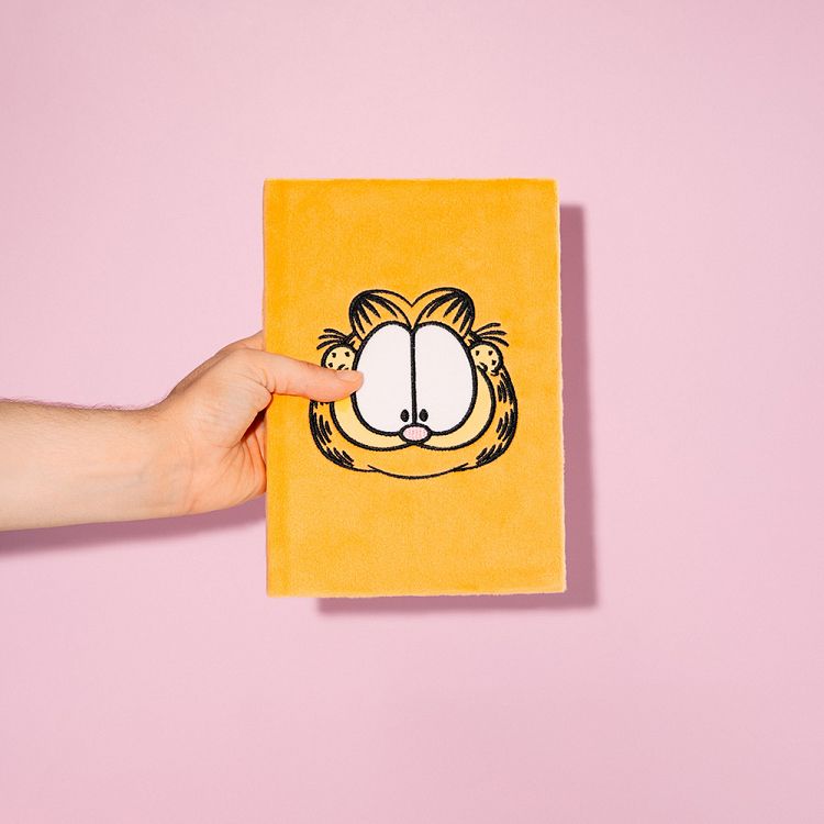 Notebook Plush Cover A5/15X21 96 sheets GARFIELD