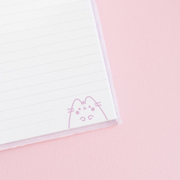 Τετράδιο με Υφή Βελούδου A5/15X21 με 96 φύλλα PUSHEEN Moments Collection