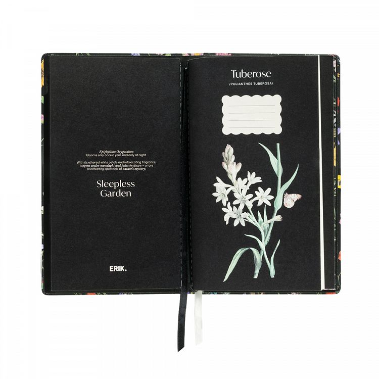 Triple Soft Cover Travel Notebook 13X22 SLEEPLESS GARDEN