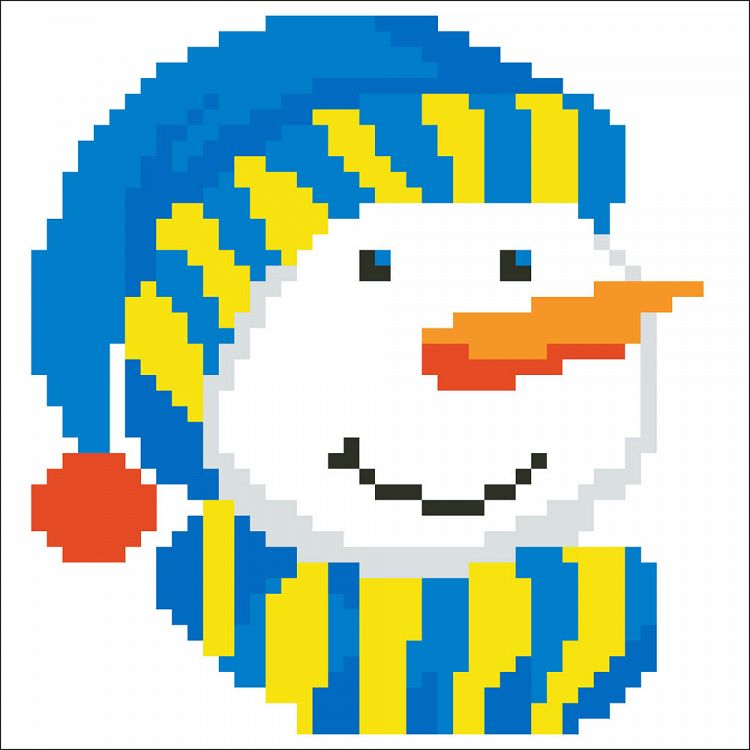Diamond Dotz Snowman 13,5Χ13,5