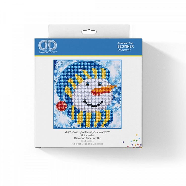 Diamond Dotz Snowman 13,5Χ13,5
