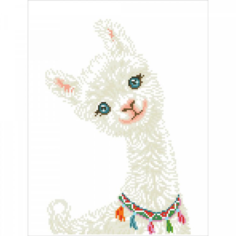 Diamond Dotz Lulu Llama 32X42