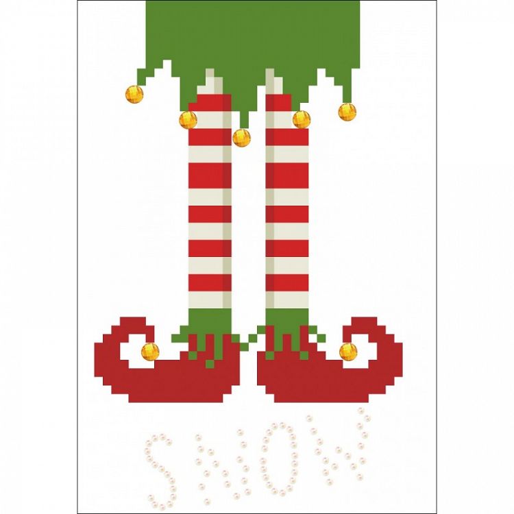 Diamond Dotz Greeting Card Let It Snow
