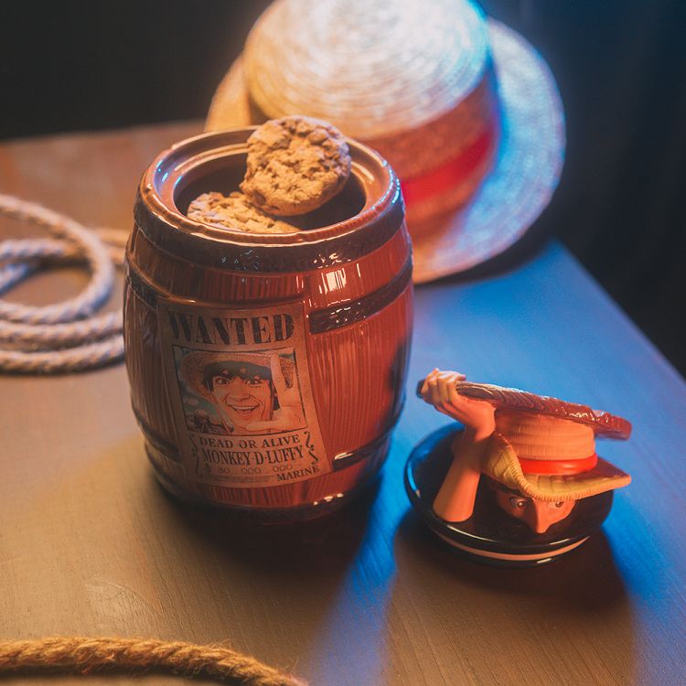 Biscuit Barrel 24cm ONE PIECE NETFLIX Wanted