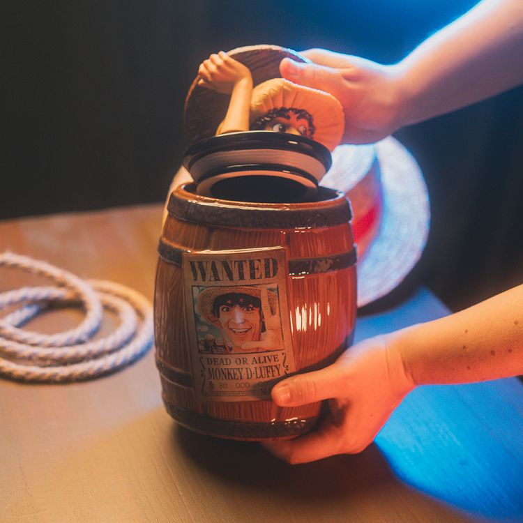Biscuit Barrel 24cm ONE PIECE NETFLIX Wanted