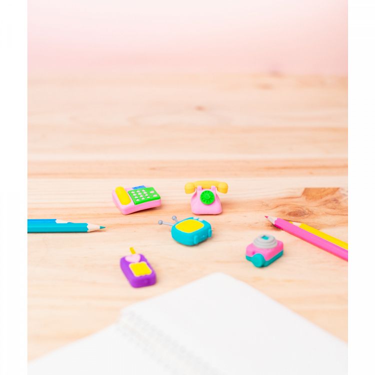 Set 5 Erasers Electronics