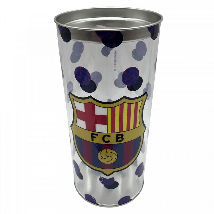 Art Set in Coin Bank Box FC BARCELONA
