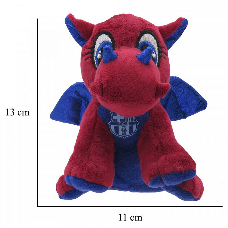 Dragon Plush Keychain FC BARCELONA