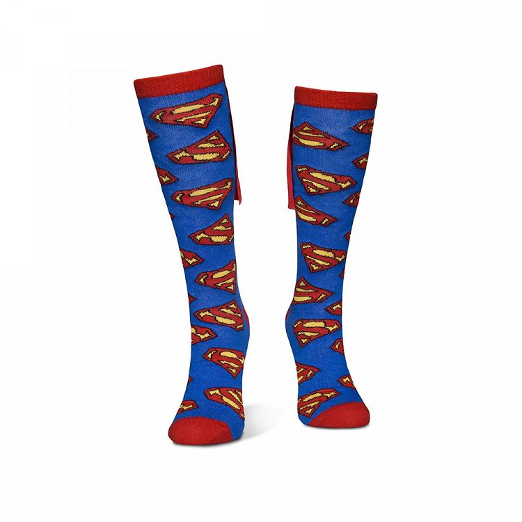 Knee High Κάλτσες με Μπέρτα 1τμχ 39/42 WARNER Superman