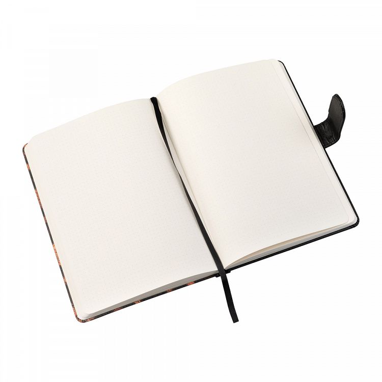 Premium A5 Notebook Faux Leather KOKONOTE LUXE Bold Leopard